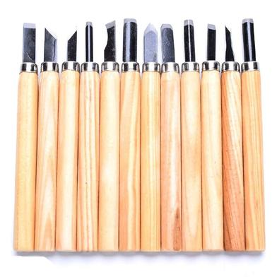 Buy Wood Carving Chisels Knife For Basic Wood Cut DIY Tools and Detailed Woodworking Hand Tools 12Pcs Best Prices in Bangladesh