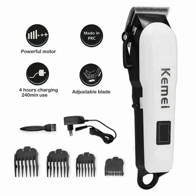 Buy KM-1015 Kemei 5 In 1 Hair Clipper &amp; Beard Trimmer  Online at Best Price In Bangladesh