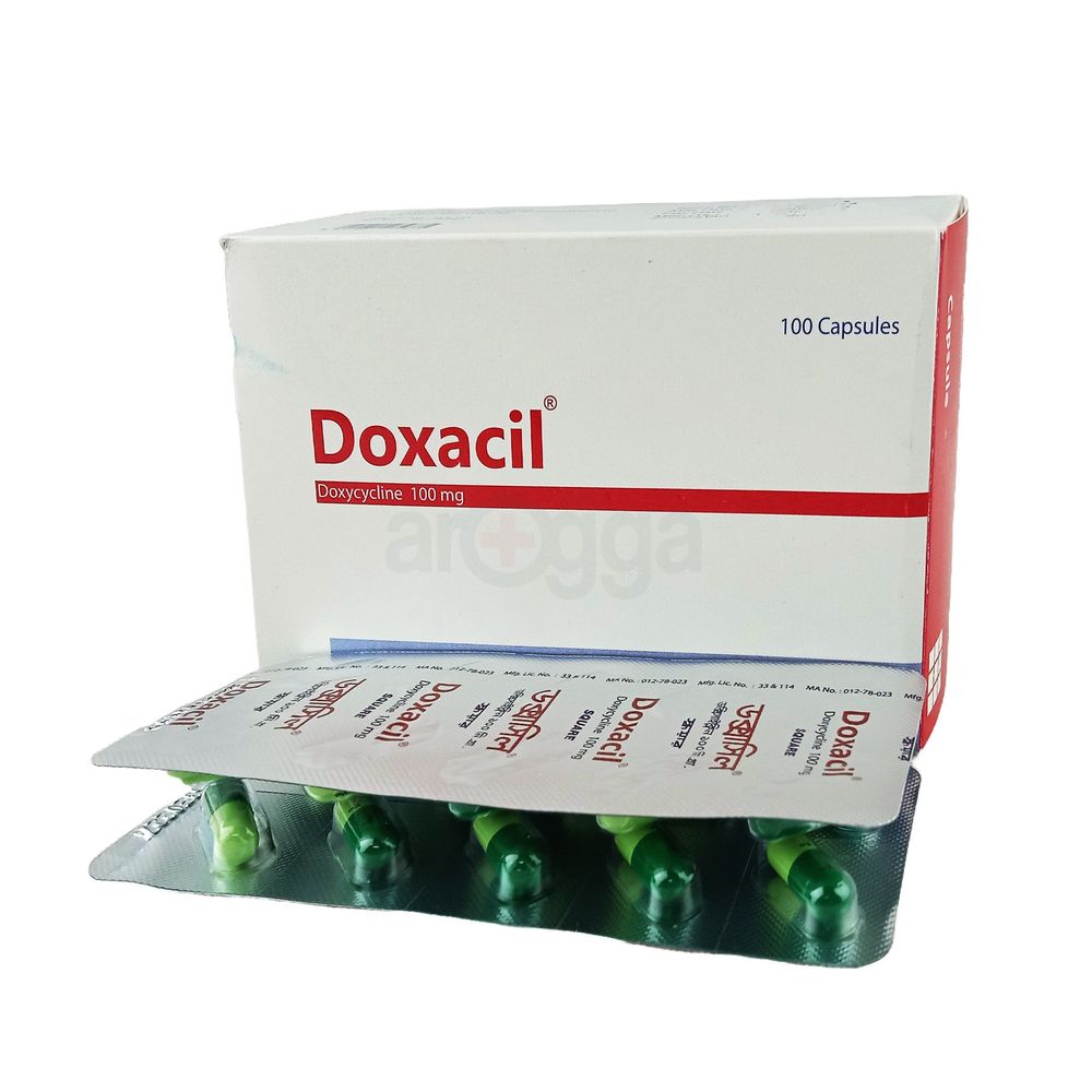 Picture of Doxacil 100 Capsule 100s