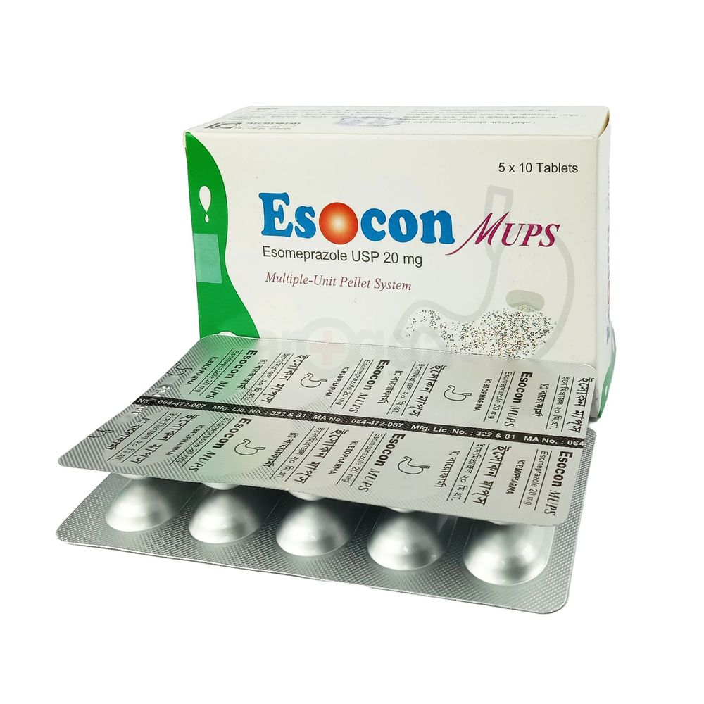 Picture of Esocon Mups 20mg Tablet
