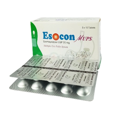 Picture of Esocon Mups 20mg Tablet
