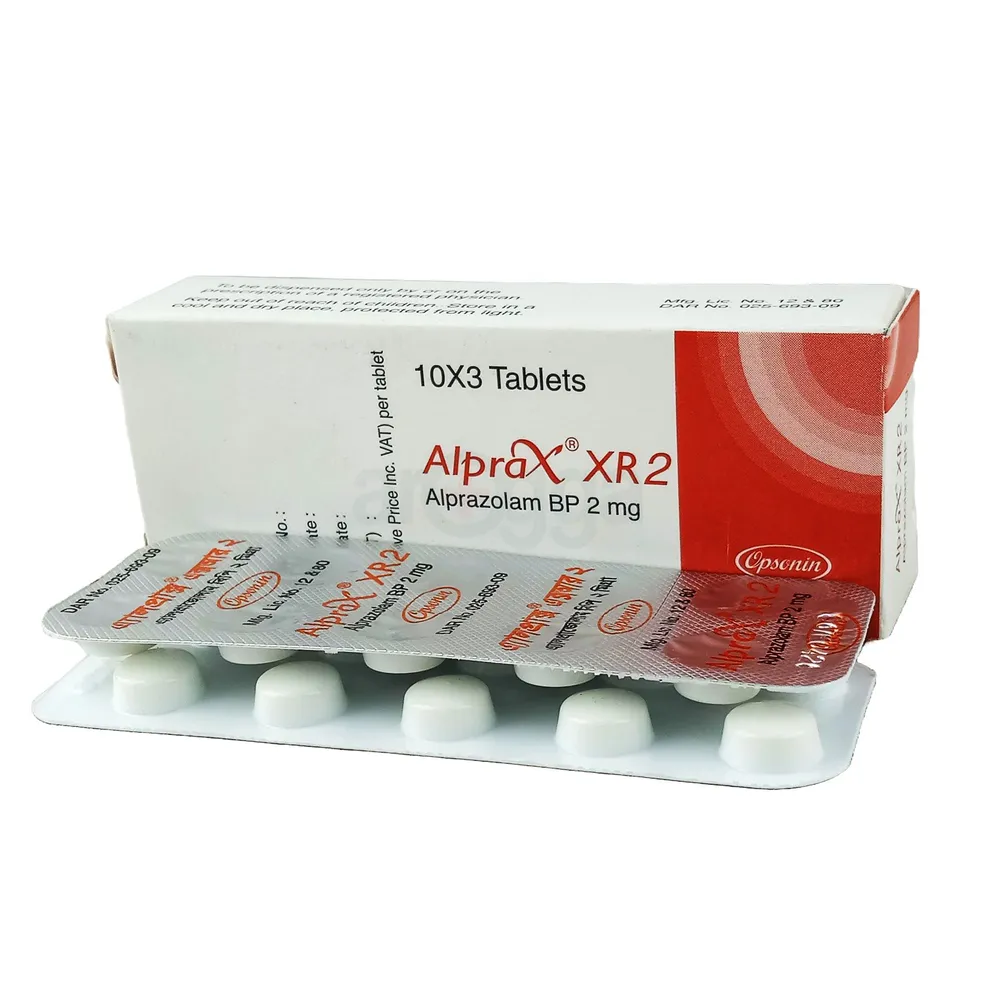 Picture of Alprax XR 2mg Tablet