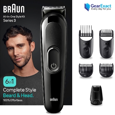 Picture of Braun MGK3410 All-in-One Style Kit Hair, and Beard Trimmer for Men