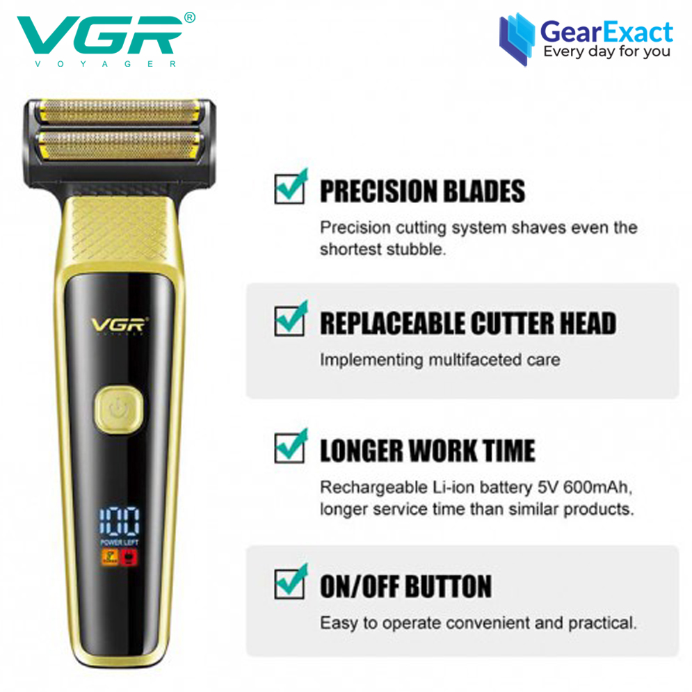 Picture of VGR V-366 Multi-grooming Kit 3-in-One-Hair, Beard, and Nose Trimmer for Men