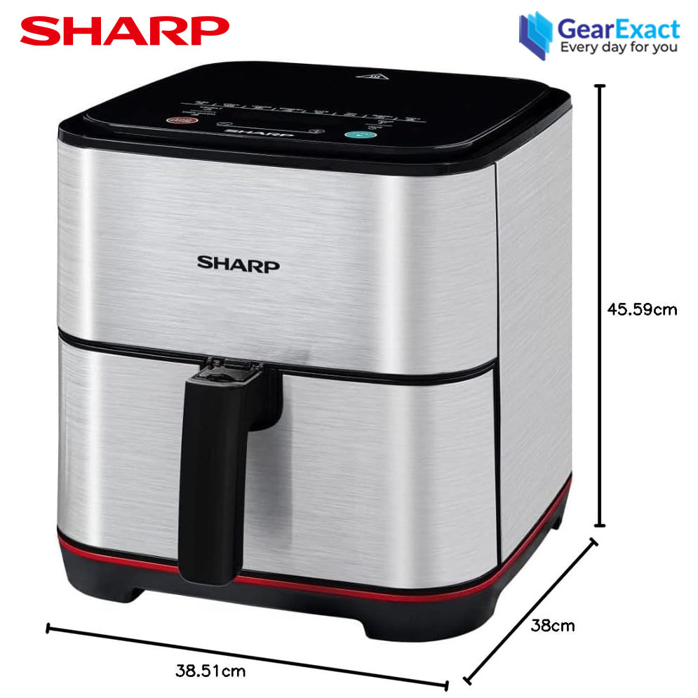 Picture of Sharp KF-AF70RT-S3 Air Fryer Auto Pot Detection