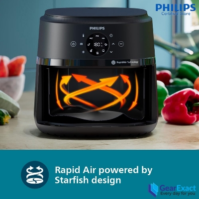 Picture of Philips NA231/00 Airfryer 2000 Series with Cooking Window
