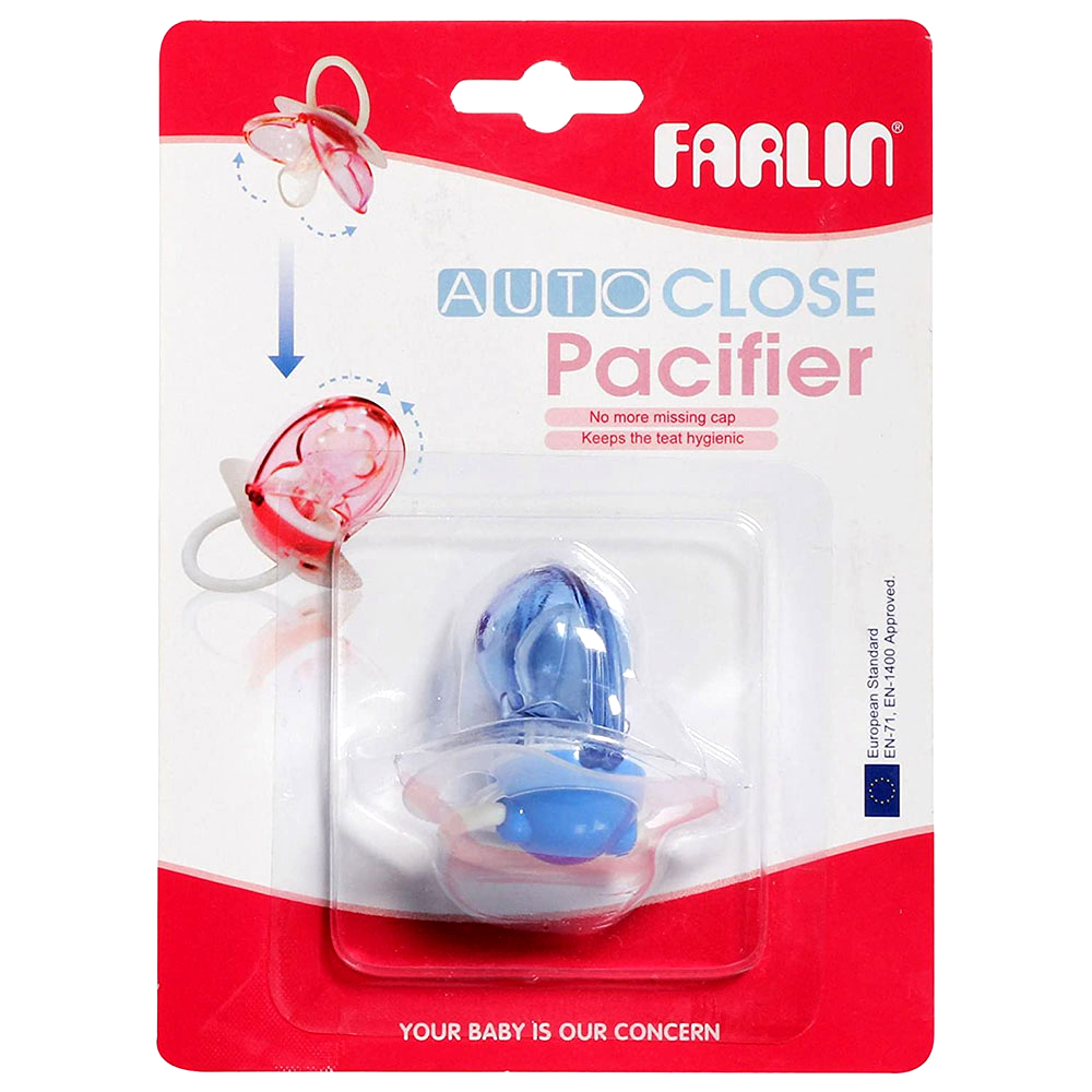Buy Farlin Auto Close Silicone Rubber Pacifier 6M+ at Best Price In Bangladesh