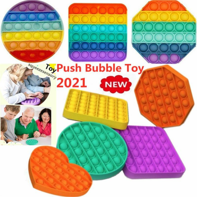 Buy Push Pop Pop Bubble Fidget Sensory Toy Stress Relief Kid Tiktok Game School Fun at Best Price In Bangladesh