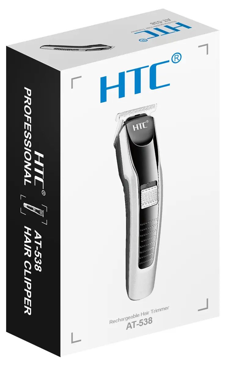 Picture of HTC AT 538 Rechargeable Hair and Beard Trimmer for Men