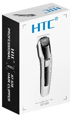 Picture of HTC AT 538 Rechargeable Hair and Beard Trimmer for Men