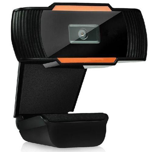 Picture of Webcam 720 Pixele, For Online Teaching Video Calling Recording Web Cam Computer PC Laptop Camera- Black