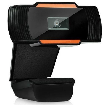 Picture of Webcam 720 Pixele, For Online Teaching Video Calling Recording Web Cam Computer PC Laptop Camera- Black