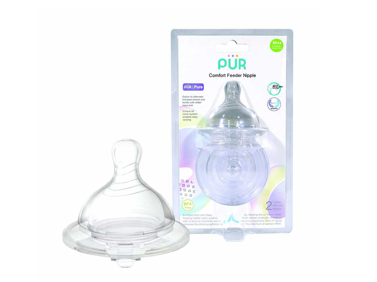 Buy Comfort Feeder Nipple (2pc- S,M,L) – (1312,1312,1313) at Best Price In Bangladesh