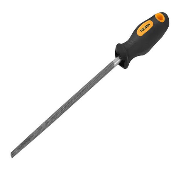 Picture of TOLSEN Steel File Round (8") TPR Handle For Metal Work Model: 32009