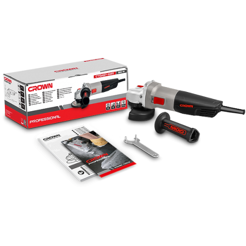 Picture of CROWN Angle Grinder 100mm (4") 860w Switch at handle Model:  CT13288