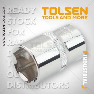Picture of TOLSEN 13mm Socket Wrench 1/2" Drive Industrial Grade 16513 - Kings Trading