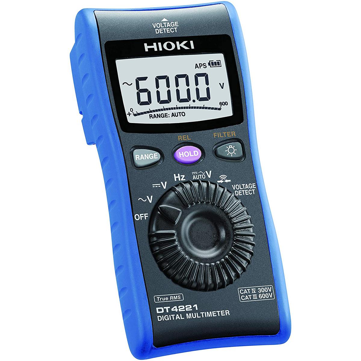 Picture of Hioki DT4221 Digital Multimeter True RMS Pocket Model DT4221