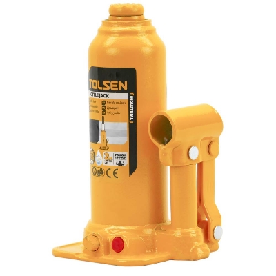Picture of TOLSEN 10 Tons Hydraulic Bottle Jack ( 80 mm) Leak Proof Industrial Series 65410 - Kings Trading