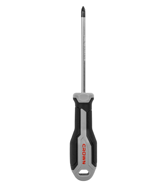 Picture of CROWN Phillips Star Screwdriver PH2X150mm Cr-V Bi-material handle CPHDS-APH215 - Kings Trading