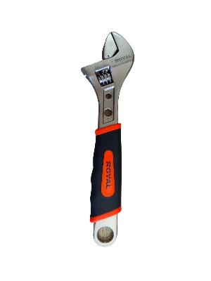 Picture of ROYAL 8” Adjustable Wrench (200mm) Industrial GRIPro Series Model: RAW-8