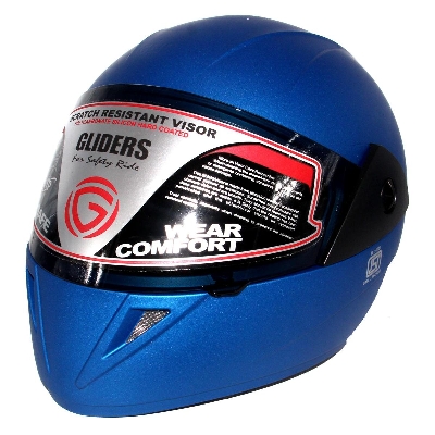 Picture of Gliders Jazz Deluxe Helmet- Matt Blue
