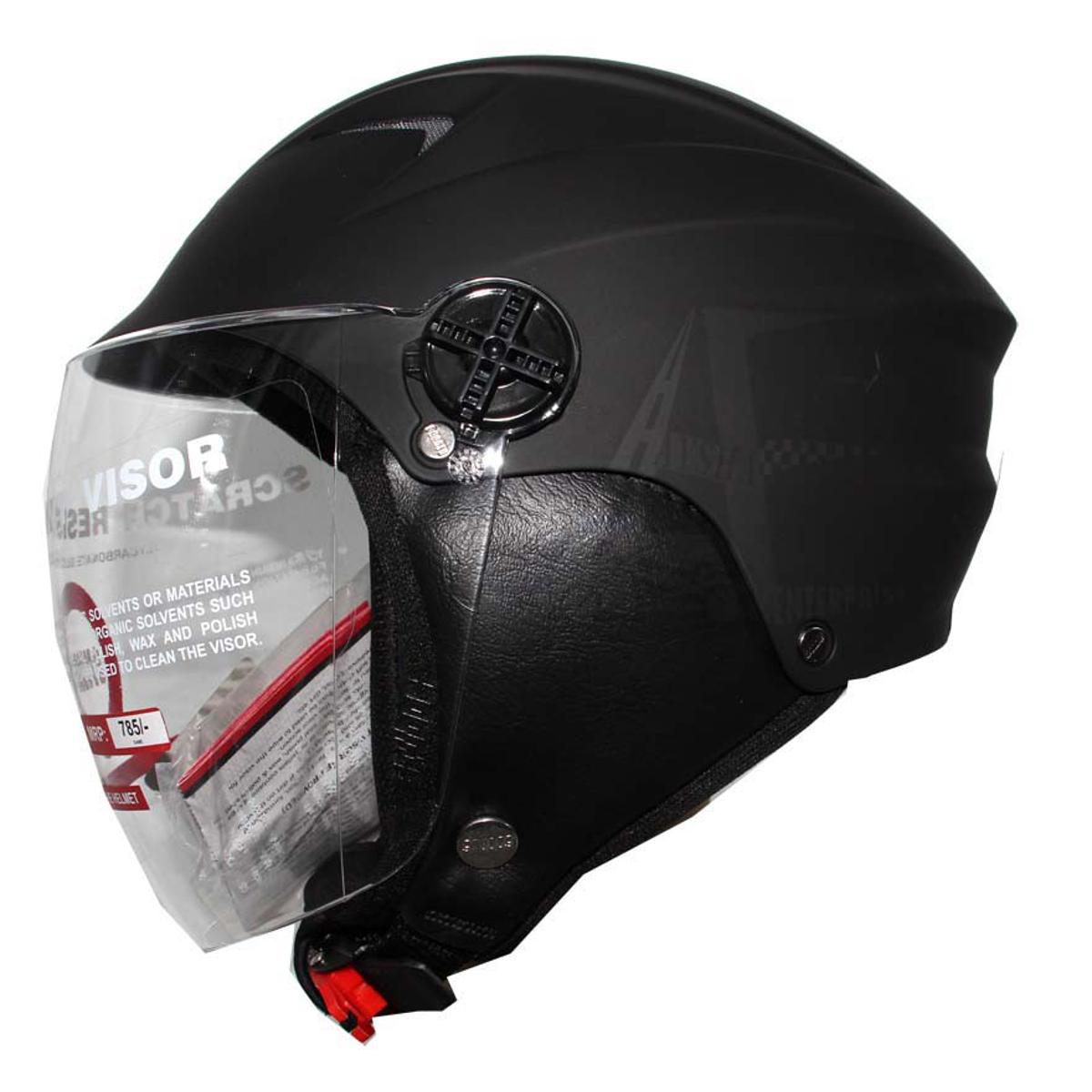 Picture of Studds Dame Half Face Helmet (Black, XS) For Women