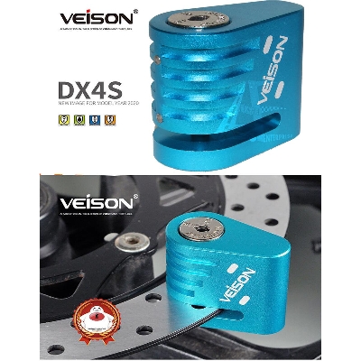 Picture of VEISON Motorcycle Disc Brake Lock Waterproof Lock Anti-theft-DX4s