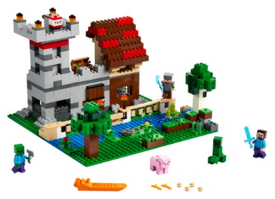 Buy 637Pcs 3 in 1 Villa Garden Mine Craft Building Blocks 6013 at Best Price In Bangladesh