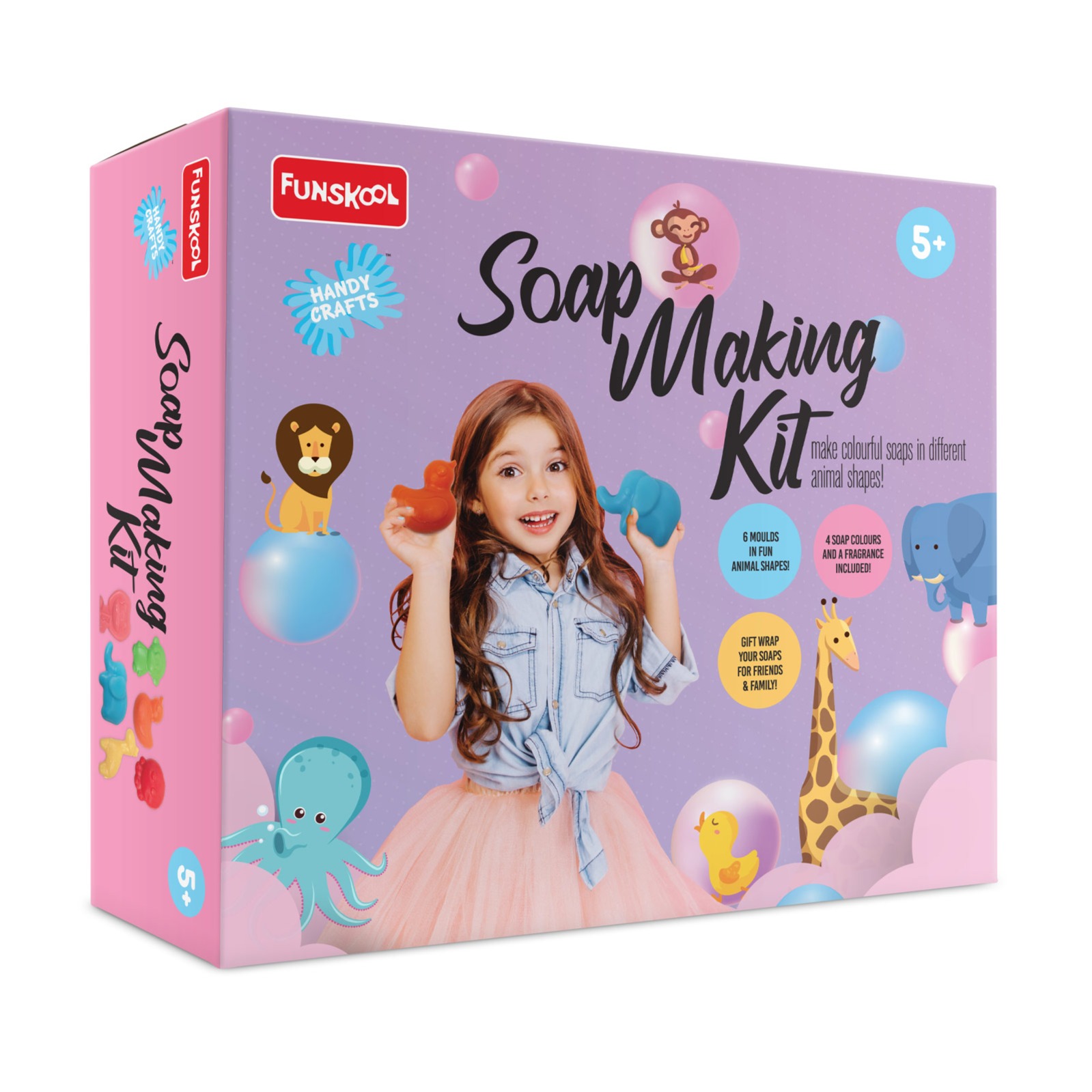 Buy FUNSKOOL Soap Making 6 Different soap Shapes Art and Craft kit For 5 Years + at Best Price In Bangladesh