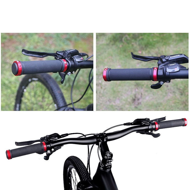 Picture of Veloce/Core/Wissco Bicycle Handle Bar Grips Durable Anti-slip Soft Rubber 20 - 22.5mm