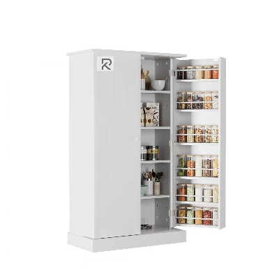 Picture of Nifty Niche Kitchen Cabinet Convenient Storage Solution Pantry Cabinet Space Savers Multipurpose Essentials