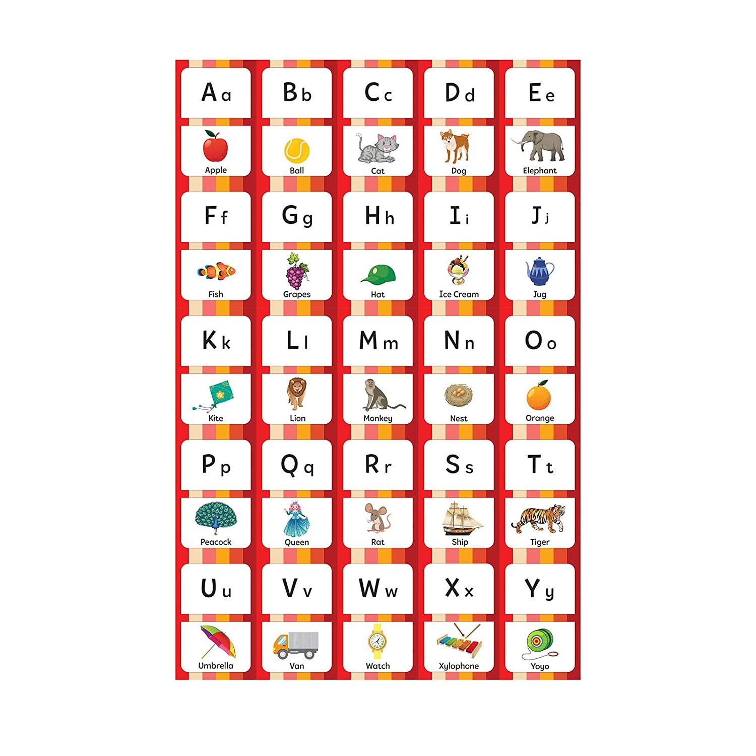 Buy FUNSKOOL PL Flash Cards Alphabets 26 Pieces Educational Toy at Best Price In Bangladesh