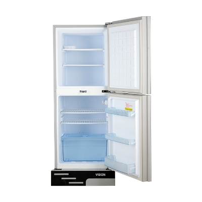 Buy VISION Glass Door Refrigerator RE-142 Liter Violet Glory Top Mount at Best Price in Bangladesh