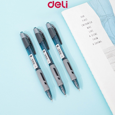 Buy Deli Gel Pen Sign Pen 0.5mm Black 12Pcs -EG08-BK at Best Prices in Bangladesh