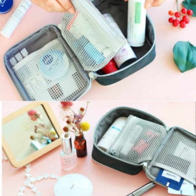 Picture of outside travel durable waterproof small organizer medicine bag high quality storage medical bag portable first aid kit bag