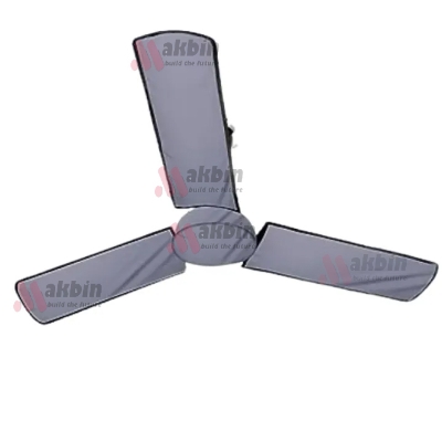 Picture of ceiling fan covers with motor cover black 4 pieces fan cover waterproof dust proof