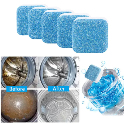 Picture of 12_pcs_set  Washing Machine Cleaner Washer Cleaning Detergent  Tablet