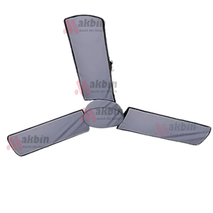 Picture of ceiling fan covers with motor cover black 4 pieces fan cover waterproof dust proof