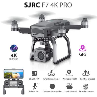 Picture of SJRC 4K PRO 5G WIFI FPV Drone G.P.S 4K HD Camera 3-Axis Gimbal Quadcopter, 2 Batteries
