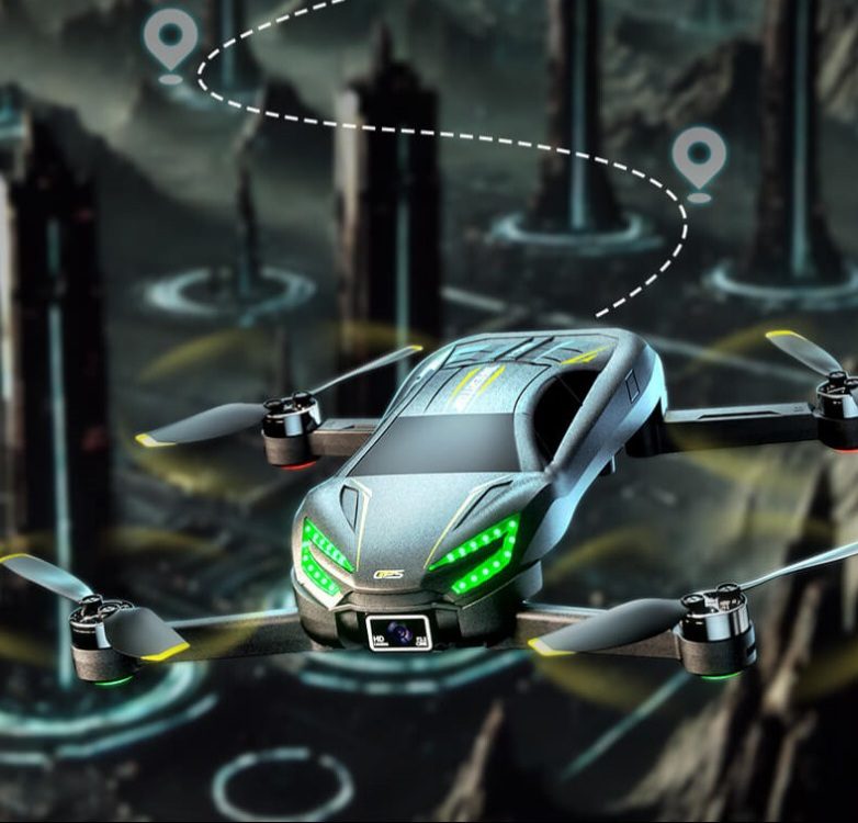 Picture of FLYING CAR DRONE 360 Obstacle Avoidance Automatic Follow Quadcopter 4K Camera Brushless Aerial Photography RC Aircraft Camera Drone