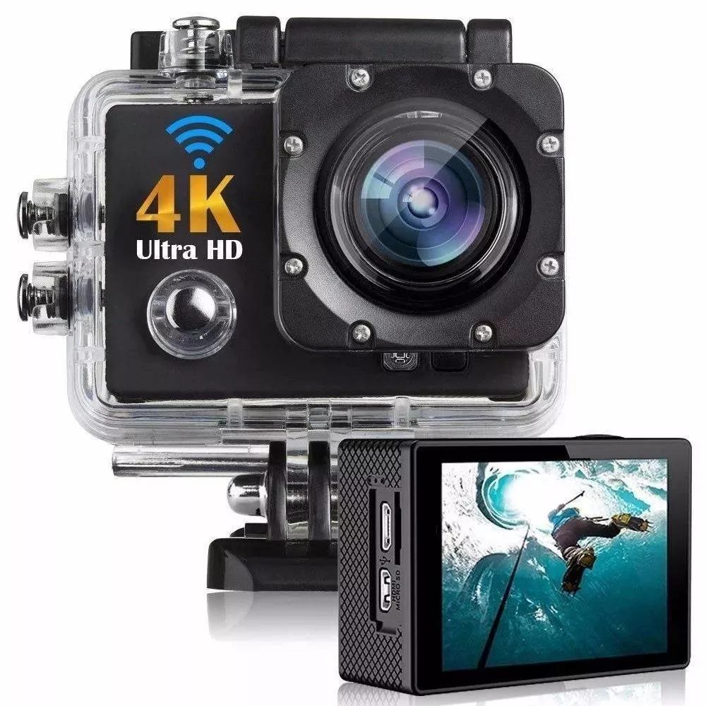 Picture of Ultra HD 4K Action Camera H9 WiFi 12MP 2" LCD 30M Waterproof 170D Helmet Bicycle Video Camera Outdoor Sport Camera