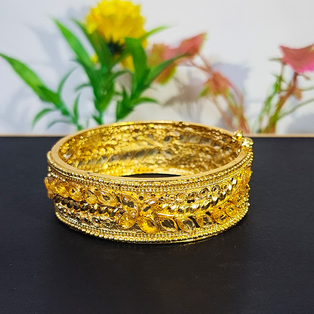 Picture of Dubai Gold Plated Chur / Bracelets For Women Occasion Wedding Party Birthday Celebration 1 piece