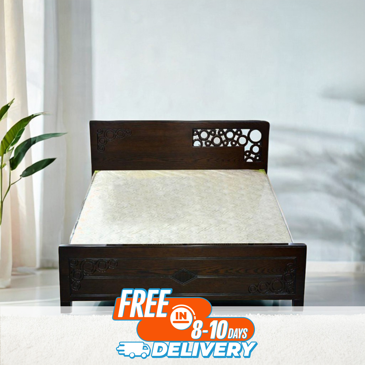 Picture of Andormahal (MDF) semi  khat/bed single size