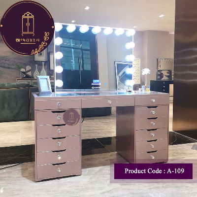 Picture of AndorMahal Malaysian Board Lacquer painted Dressing Table