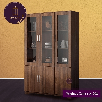 Picture of Andormahal  3 part Showcase/Cabinet Made of Melamine Laminated Board