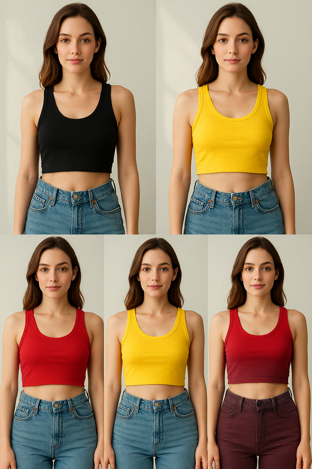 Picture of Beauty 6 Pieces Semis Bra Genji For Womens And Girls / Comfortable Air Bra for Ladies / Gym Bra for Girls / Women Bra