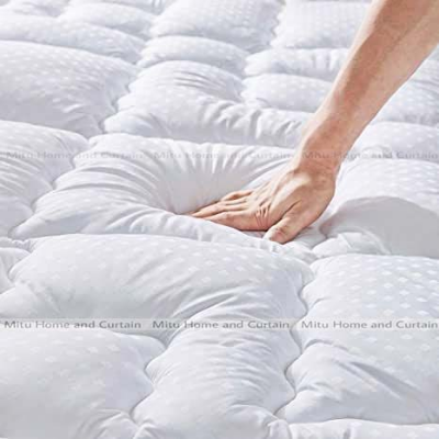 Buy exclusive-deluxe-mattress-topper-mattress-57-feettosok-white-standard-king-queen-semi-double-cotton-fabric-super-white at best price in Bangladesh