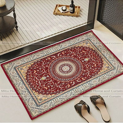Buy china-3d-door-mat-paposh-doormat-water-absorbent-floor-mat-16-24-inch-anti-slip-mat-red-blue-black-white-indoor-mat-room-mat-rugs-carpet at best price in Bangladesh