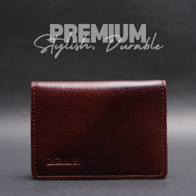 Picture of ZAYS Premium Leather Magnetic Card Holder – Slim & Eco-Friendly Mini Wallet for Unisex | Handmade, Secure, Compact & Stylish Design