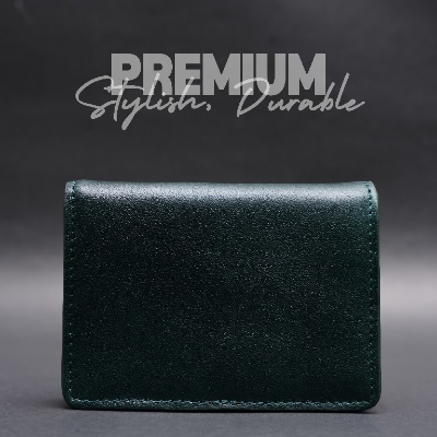 Picture of ZAYS Premium Leather Magnetic Card Holder – Slim & Eco-Friendly Mini Wallet for Unisex | Handmade, Secure, Compact & Stylish Design